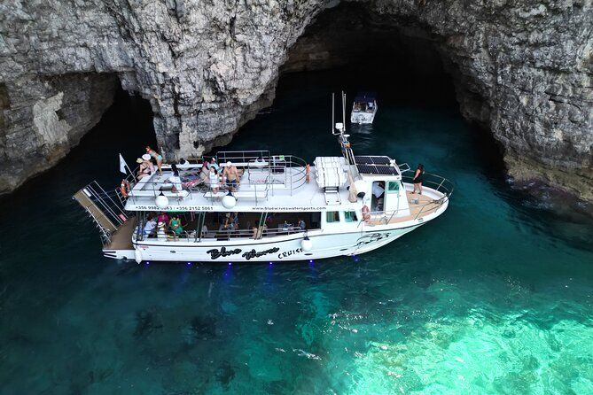 Bay Cruise to Crystal Lagoon, Blue Lagoon, and Gebla Tal Halfa