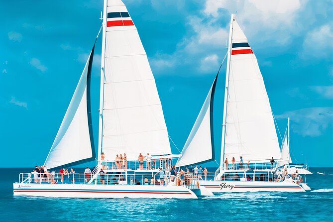 Cozumel Catamaran Fun: Snorkeling, Open Bar & Water Park
