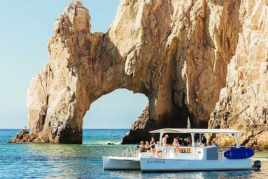 Los Cabos Catamaran Private Sunset Sail with Snorkel Gear