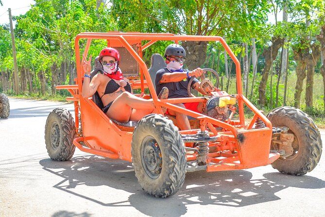 Punta Cana Buggy or ATV Adventure to Macao Beach and Taino Cave