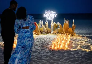 Beach Marriage Proposal
