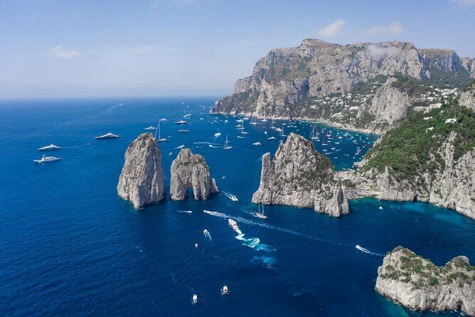Full Day Private Boat Tour of Capri from Maiori or Minori