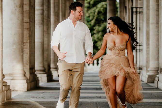 Romantic photos in Rome