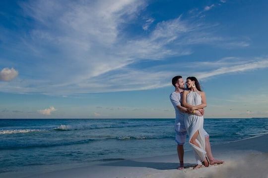 romantic photoshoot cancun