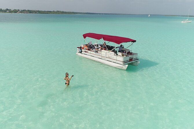 Small Group Bacalar Seven Color Lagoon Boat Tour