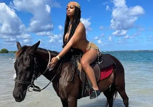 Epic Horseback Ride & Swim and Blue Hole From Montego Bay Private