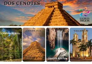 Chichen Itza + Cenote Suytun & Cenote Ik Kil + Valladolid
