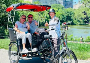 Private 2 Hour Central Park Pedicab Tour with Guide