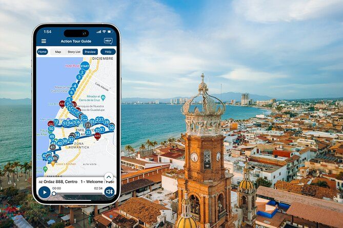 Puerto Vallarta Self-Guided Walking Tour with Audio Guide