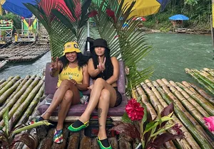 Private Bamboo Rafting with Foot Massage and Souvenirs Shopping