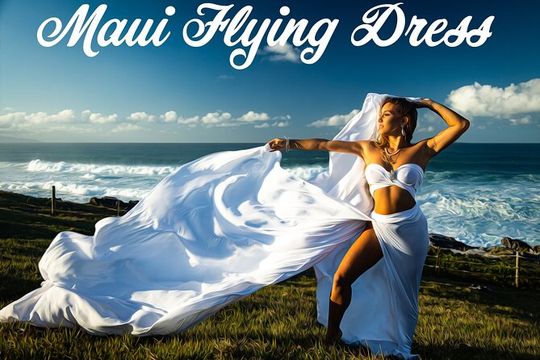 Maui Flying Dress Photoshoot Experience