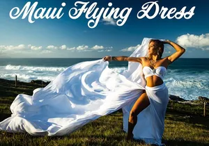 Maui Flying Dress Photoshoot Experience