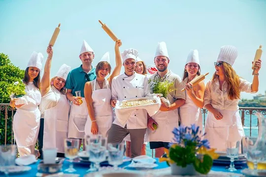 Authentic Sicilian Cooking Class in a Historic Seafront Villa