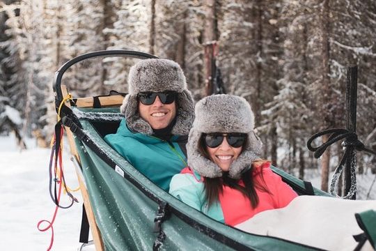 Private 30 Minute Mush Along Historic Yukon Quest Trail
