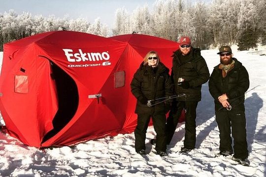 Ice Fishing Experience in Anchorage