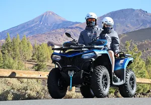 Puerto de la Cruz: Teide Quad Volcanic Tour Teide National Park