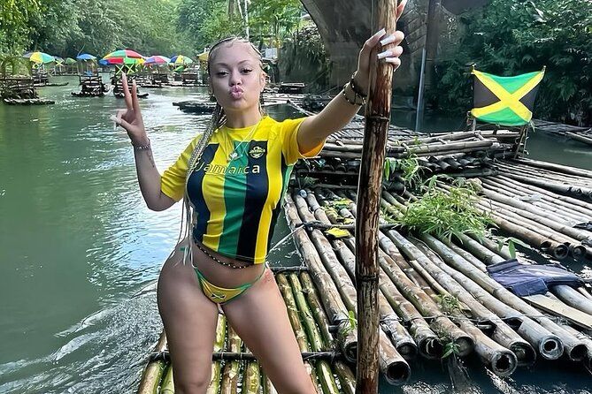 Private bamboo rafting and massage in Montego Bay