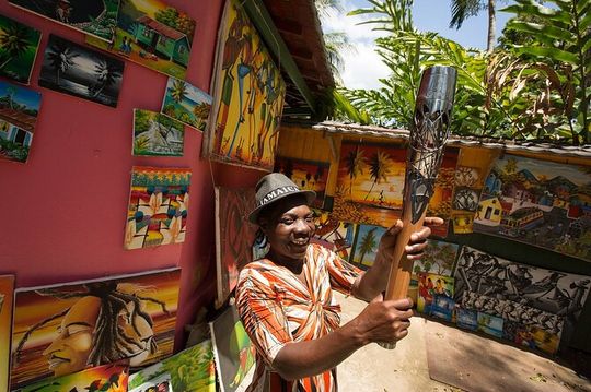 Negril 7 Mile Beach Ricks Café and Shopping Tour from Montego Bay