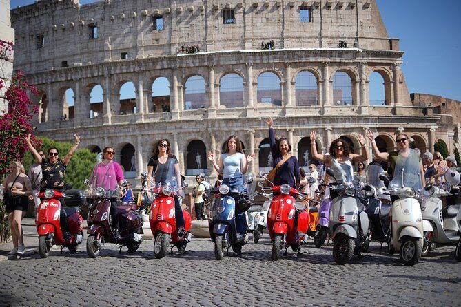 Explore Rome on Vintage Vespa with Tiramisu