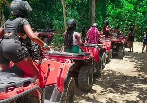 ATV Blue Hole Rafting and Horseback Ride from Montego Bay 4in1