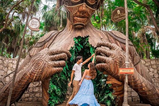 Tulum Ruins, Casa Tortuga, and Madre Naturaleza Sculpture Tour