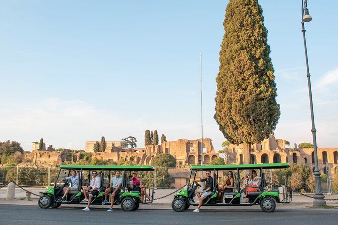 Rome Highlights by Golf Cart Tour