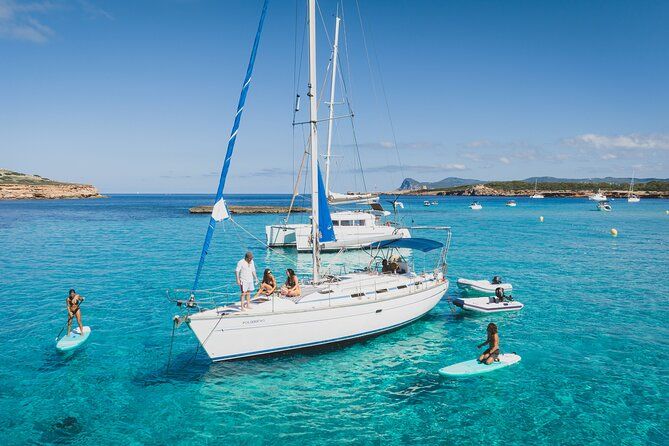 Half Day Private Sailboat around Ibiza's Coves