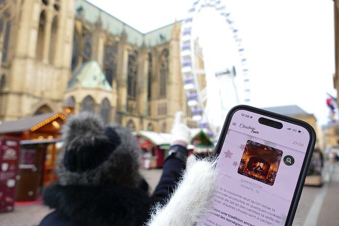 Unusual track game on the Christmas Markets in Metz