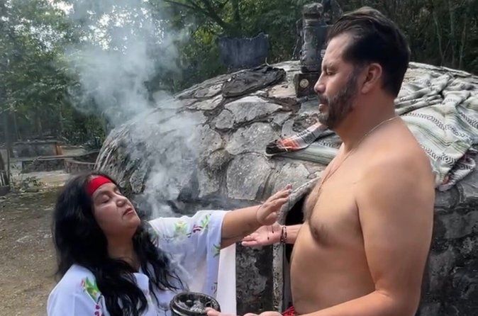 Mayan Temazcal & sacred cenote experience