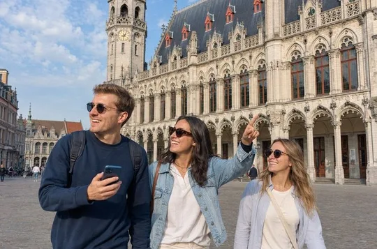 Kortrijk Self-Guided Sherlock Holmes Murder Mystery Game