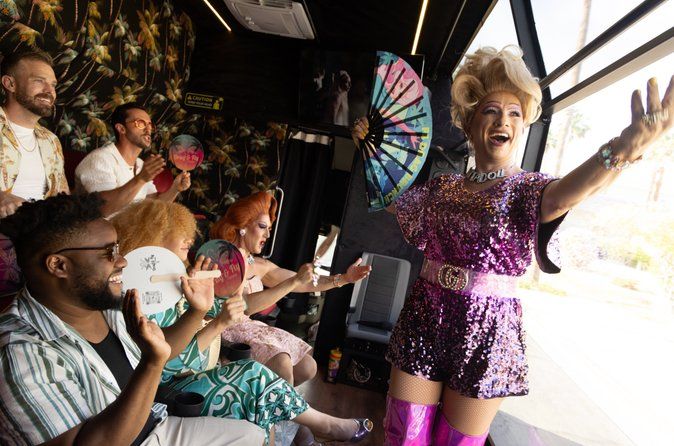 Drag Queen Hosted Palm Springs Sightseeing Bus Tour
