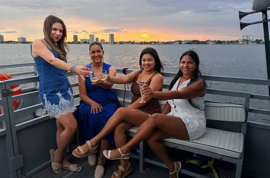 Sunset & Champagne Boat Cruise.