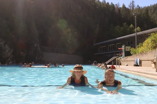 Radium Hot Springs and Marble Canyon Adventure