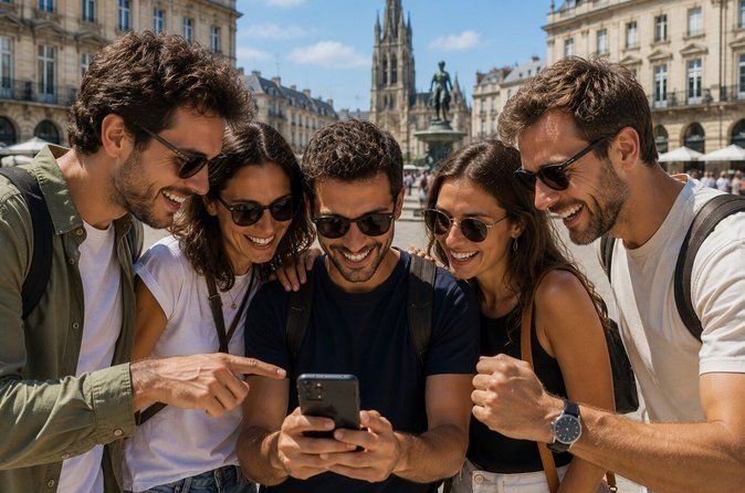 Escape Game Magic Team in the streets of Bordeaux