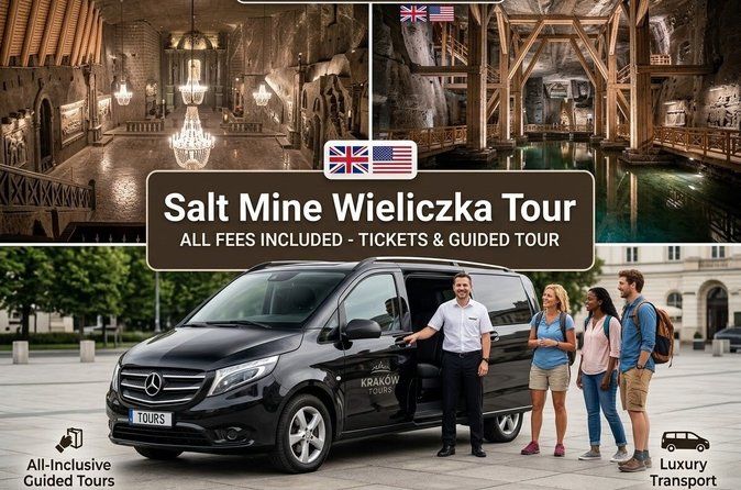 Salt Mine Wieliczka Guided Tour - Transport With Tickets