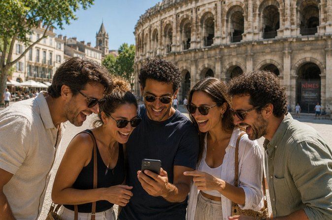 Nîmes: Escape game outdoor team on the theme of magic