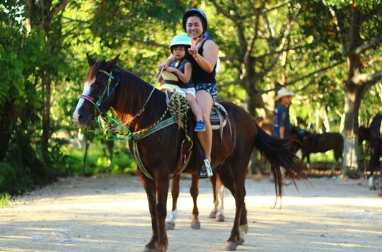 Adrenaline Atv tour, horses ride, zipline & cenote with lunch