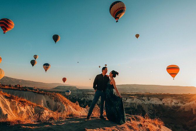 Cappadocia Private Photo Shoot with Flying Dress & Hotel Pickup