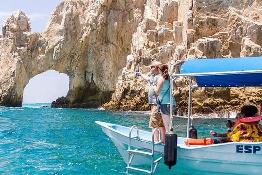 Cabo Glass-Bottom Boat – Arch, Marine Life & Scenic Views