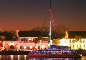 St. Augustine Nights of Lights Cruise with Live Music and Drinks