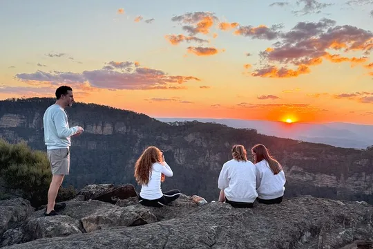Blue Mountains Wild Kangaroos & Sunset from Sydney - Late Start