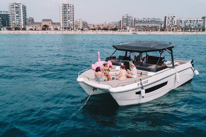 Luxury catamaran sailing experience in Barcelona