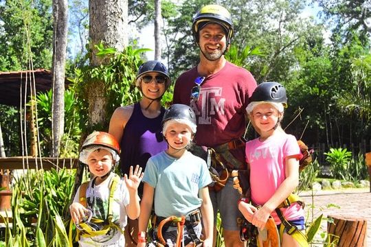 Combo Zipline, Shared Atv's & Cenote from Playa del carmen