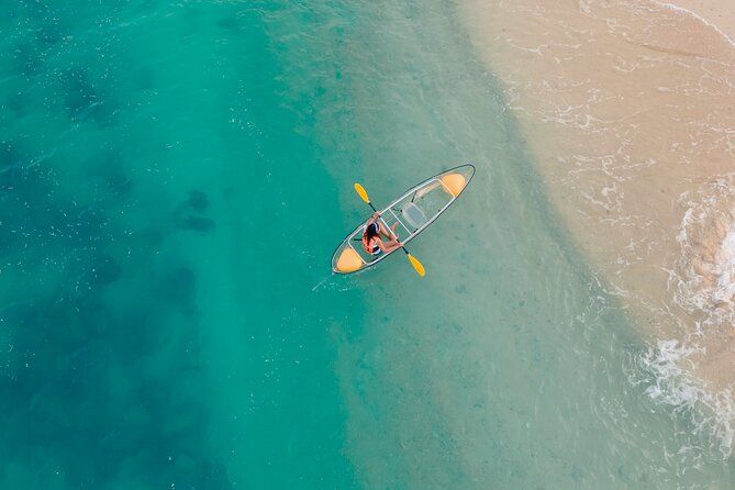 Private Tour Clear Kayak Photoshoot in Turks and Caicos Islands