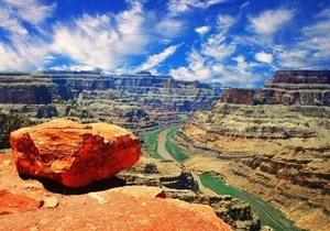 Private Grand Canyon West Rim Tours in a New Tesla from Las Vegas