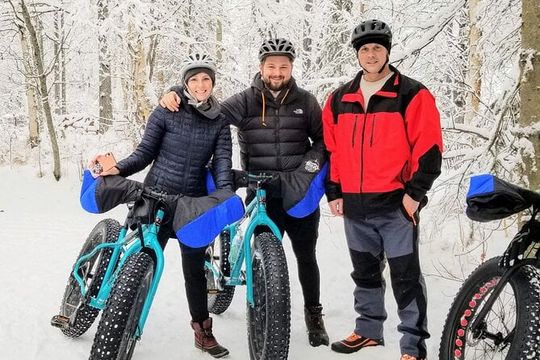 Winter Fat Biking Anchorage Tour