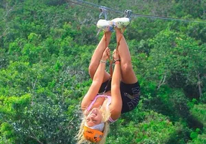 Amazing Tour- Visit Tulum, Cenote (Snorkeling) and Rappel & Jungle ZipLine