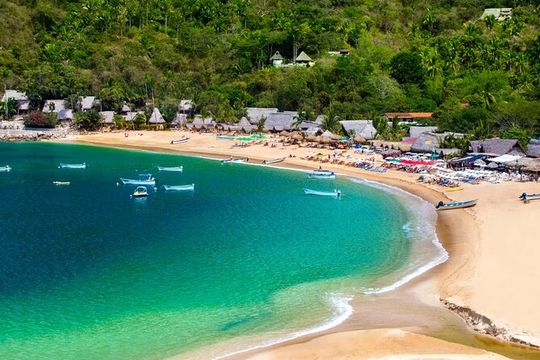 Yelapa and Majahuitas Waterfall Hike Snorkeling and BBQ Tour