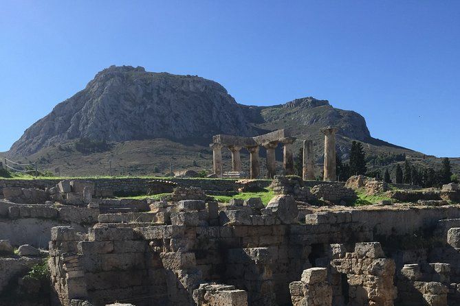 Ancient Corinth Half Day Private Tour 4seat