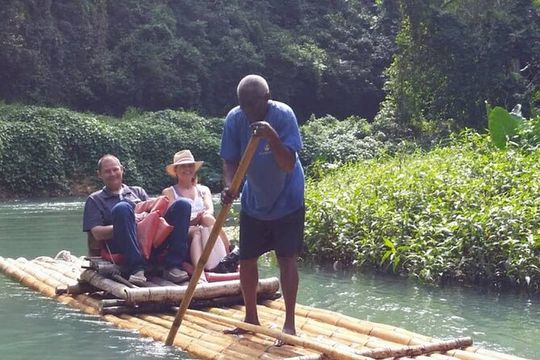 Private Martha Brea Bamboo Rafting with Entrance from Montego Bay